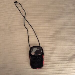 Lululemon Black and Brown Crossbody Bag